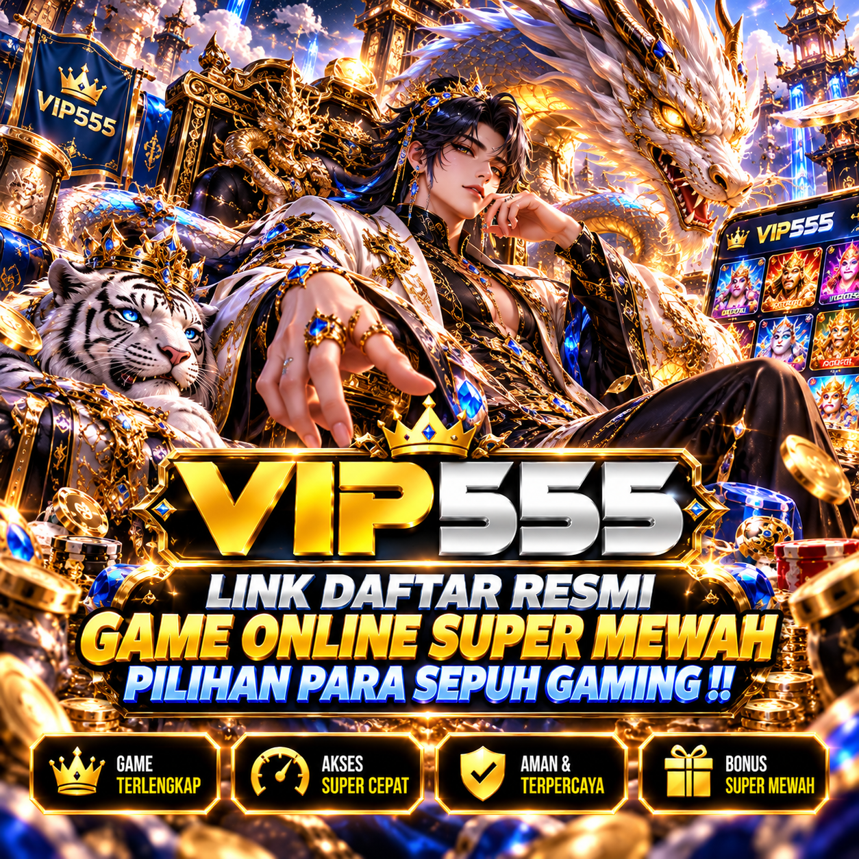 VIP555 ~ Akses Resmi Tercepat Menuju Game Online Gacor Dengan Server Vvip by Hey siriusly